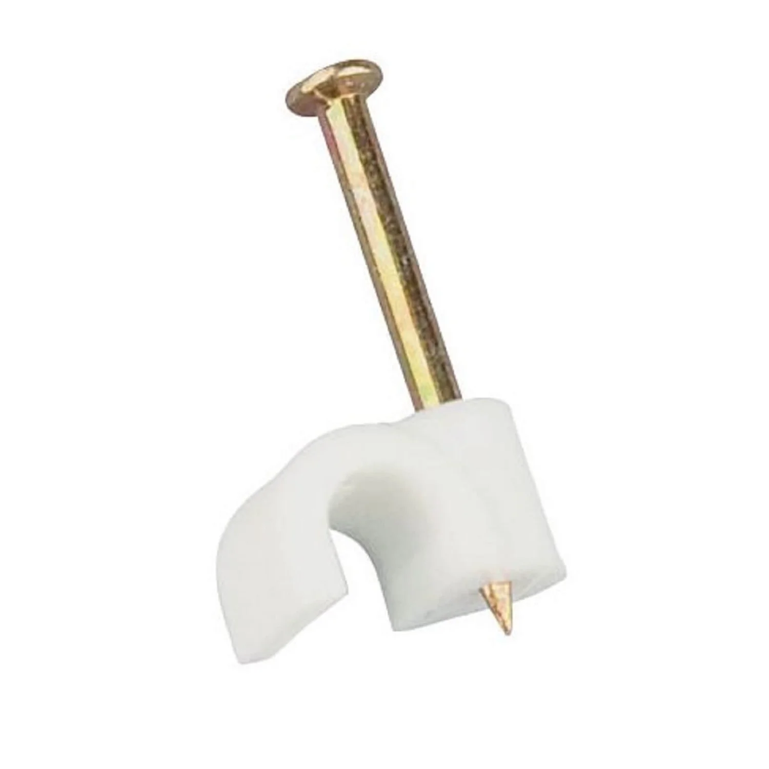 None Masterplug Round Cable Clips 2.5mm White 20 Pack 3 None Masterplug Round Cable Clips 2.5mm White 20 Pack