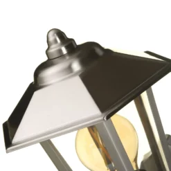 Lutec Grosvenor Stainless Steel Outdoor Wall Lantern -Energizer Sales Store 12840505 5094952656721964