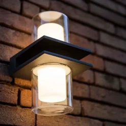 Lutec Tango LED Up & Down Outdoor Wall Light - Anthracite -Energizer Sales Store 12840635 6994952683019088