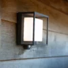 Lutec Curtis Solar LED Outdoor Wall Light With PIR Motion Sensor -Energizer Sales Store 12840750 2404952682864111