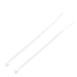 Masterplug Cable Ties 100 X 2.5mm Neutral 20 Pack