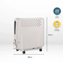 Stylec 2400W Convection Heater With LED Display Timer -Energizer Sales Store 12840851 1004902364810101