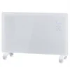 Arlec Electric Panel Heater Glass With Timer In White - 2200W -Energizer Sales Store 12840854 2034831408766436
