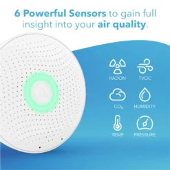 None Airthings Wave Plus - Smart Radon And Indoor Air Quality Monitor -Energizer Sales Store 12840869 1484833203607948