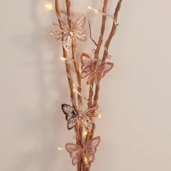 None 50cm Butterfly Battery Twig Lights -Energizer Sales Store 12842419 1854867915124127