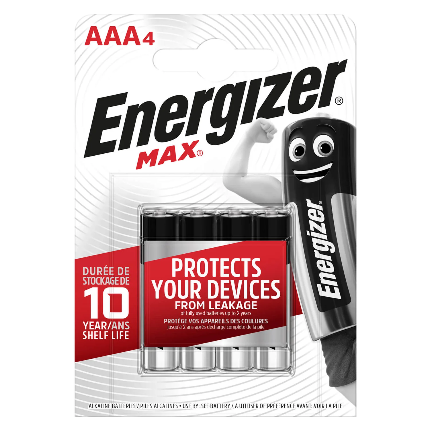 Energizer MAX Alkaline AAA Batteries - 4 Pack 3 Energizer MAX Alkaline AAA Batteries - 4 Pack