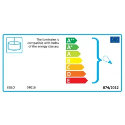 EGLO Gradoli 6 Light Baton Pendant -Energizer Sales Store 12881580 3174843701046518