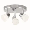 Rhea 3 Lamp Spotlight Plate - Polished Chrome -Energizer Sales Store 12882213 1734843517625738