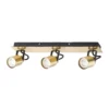 Lucy 3 Lamp Spotlight Plate - Gold & Black -Energizer Sales Store 12882221 4874843518922302
