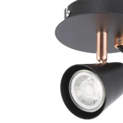 Emma Single Lamp Spotlight - Black & Copper 11 Emma Single Lamp Spotlight - Black & Copper -Energizer Sales Store 12882227 1814843519303134