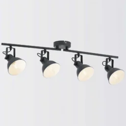 Alfie 4 Lamp Spotlight Bar - Grey -Energizer Sales Store 12882233 5024843520018118