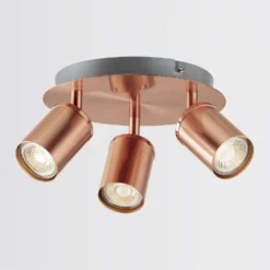 Rose 3 Lamp Spotlight Plate - Rose Gold 8 Rose 3 Lamp Spotlight Plate - Rose Gold -Energizer Sales Store 12882234 1104843521134985