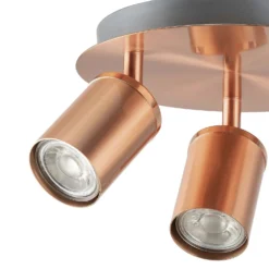 Rose 3 Lamp Spotlight Plate - Rose Gold 9 Rose 3 Lamp Spotlight Plate - Rose Gold -Energizer Sales Store 12882234 1864843521151221