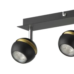 Austin 3 Lamp Spotlight Bar - Black & Gold 11 Austin 3 Lamp Spotlight Bar - Black & Gold -Energizer Sales Store 12882236 4704843520288901