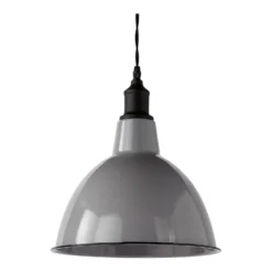 Country Living Farmhouse Dome Pendant Light - Grey - 25cm -Energizer Sales Store 12882885 1354860936615879