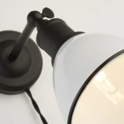 Country Living Farmhouse Plug In Wall Light - White -Energizer Sales Store 12882888 9254860936882618