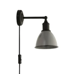 Country Living Farmhouse Plug In Wall Light - Grey -Energizer Sales Store 12882889 1894860936589647