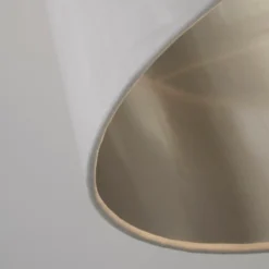 House Beautiful Samet Velvet Drum Shade - Grey - 45cm -Energizer Sales Store 12882892 1404861119889041