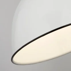 Country Living Farmhouse Dome Pendant Light - White - 31cm -Energizer Sales Store 12882895 5684860936598008