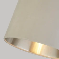 House Beautiful Samet Velvet Drum Shade - Grey - 30cm -Energizer Sales Store 12882900 1904861162040757