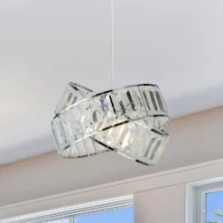 Dita 2 Band Chrome Non-Elec Light Shade -Energizer Sales Store 12886903 1854936869483117