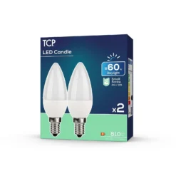 TCP Led Candle 60w Ses Daylight Bulb 2pk -Energizer Sales Store 12891681 2144974964231758