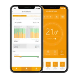 TCP Wall Mounted Oil Filled Radiator With Smart Features In White - 750W -Energizer Sales Store 12892561 6754845883950132