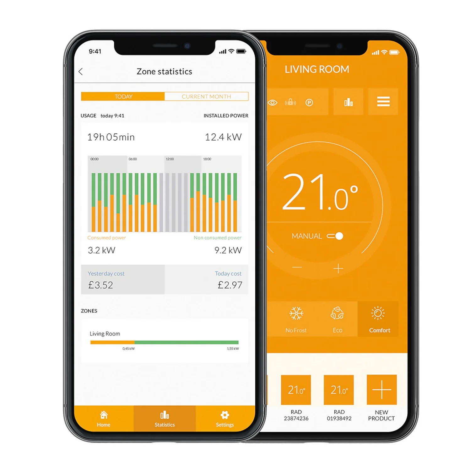 TCP Wall Mounted Oil Filled Radiator With Smart Features In White - 1000W 8 TCP Wall Mounted Oil Filled Radiator With Smart Features In White - 1000W - Image 6