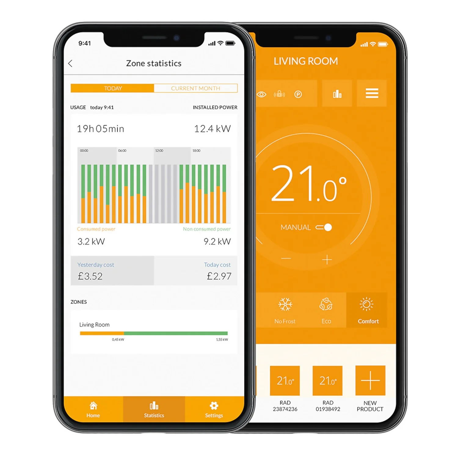 TCP Wall Mounted Oil Filled Radiator With Smart Features In White - 1500W 8 TCP Wall Mounted Oil Filled Radiator With Smart Features In White - 1500W - Image 6