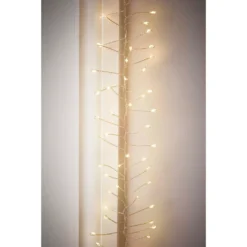 800 LED Silver Copper Wire Cluster Door Garland Christmas Lights -Energizer Sales Store 12939852 1884884309313242
