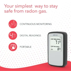 None Airthings Corentium Home Portable Radon Detector -Energizer Sales Store 12954573 7554854775145277