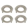 GU10 Fixed Downlight 4 Pack - Brushed Nickel -Energizer Sales Store 13031815 1384857399643635