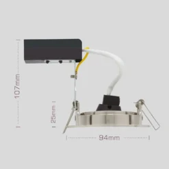 3 Pack Adjustable Downlight - Brushed Nickel -Energizer Sales Store 13031820 1384860685028520