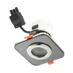 Bathstore Triotone Square Smoked Glass Downlight -Energizer Sales Store 13047286 7925033007633309