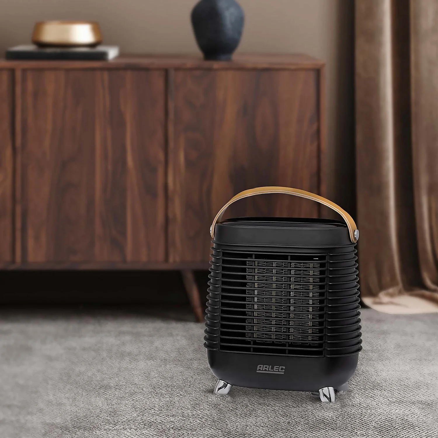 Arlec Electric Fan Heater Ceramic In Black - 1500W 6 Arlec Electric Fan Heater Ceramic In Black - 1500W - Image 4