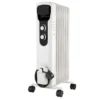 Stylec Oil Filled Radiator With 7 Fin Design In White - 1500W