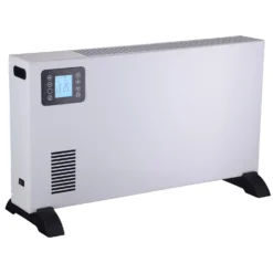 Stylec Electric Convector Heater With Contemporary Design & LCD Display In White - 2300W