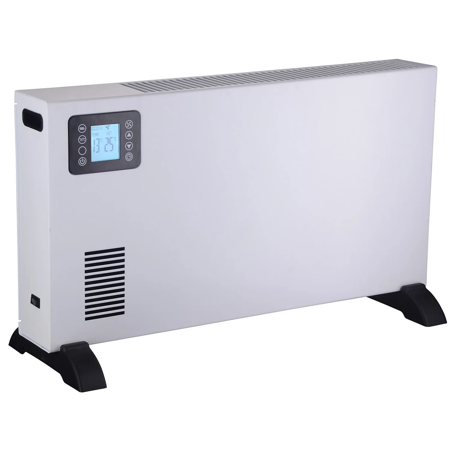 Stylec Electric Convector Heater With Contemporary Design & LCD Display In White - 2300W 3 Stylec Electric Convector Heater With Contemporary Design & LCD Display In White - 2300W