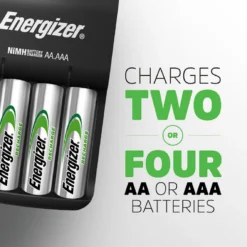 Energizer Recharge USB Base Charger For AA And AAA Batteries (4 AA Batteries Included) -Energizer Sales Store 13107848 2714930946744199