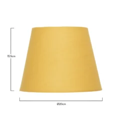 Clyde Ochre Taper Shade - 20cm 12 Clyde Ochre Taper Shade - 20cm -Energizer Sales Store 13139368 9454900551807492