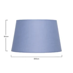 Clyde Blue Taper Shade - 30cm -Energizer Sales Store 13139373 6954900552354011