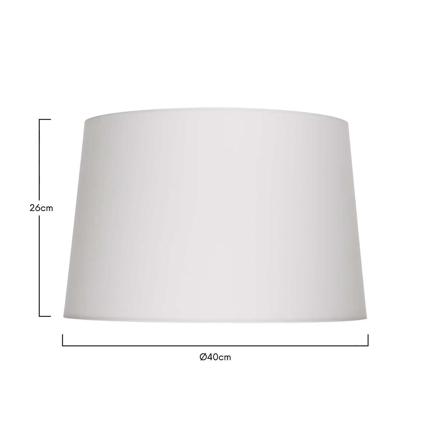 Clyde Natural Taper Shade - 40cm 7 Clyde Natural Taper Shade - 40cm - Image 5