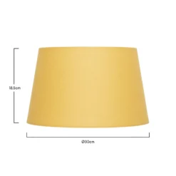 Clyde Ochre Taper Shade - 30cm -Energizer Sales Store 13139377 1714900552353381