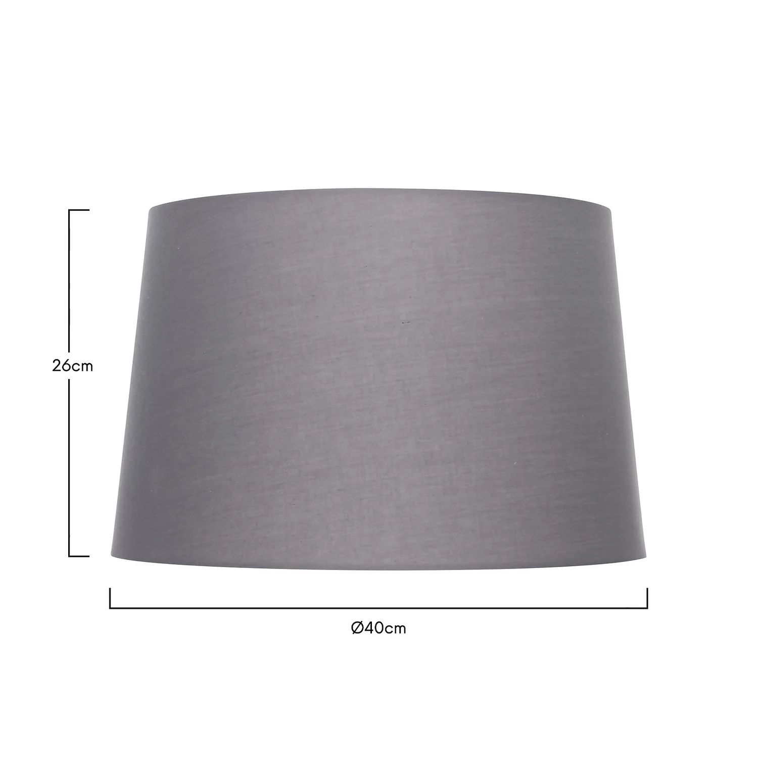 Clyde Charcoal Taper Shade - 40cm 7 Clyde Charcoal Taper Shade - 40cm - Image 5