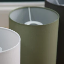 Clyde White Cylinder Shade - 16cm -Energizer Sales Store 13139387 9974944148564659