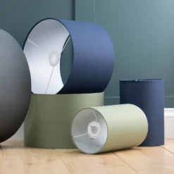 Clyde Navy Cylinder Shade - 16cm -Energizer Sales Store 13139389 7184944148023216