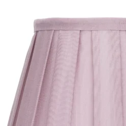 Raye Fig Pleated Taper Silk Shade - 20cm -Energizer Sales Store 13139393 3404900556037588