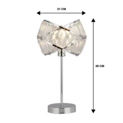 Dita 2 Band Chrome Table Lamp -Energizer Sales Store 13157966 1984936869612018