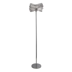 Dita 2 Band Chrome Floor Lamp -Energizer Sales Store 13157967 5364911165083880