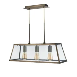 Bellevue 3 Light Industrial Pendant - Brass -Energizer Sales Store 13157973 1944976282935032